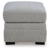 Ivory Brook Ottoman