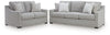 Ivory Brook Sofa And Loveseat