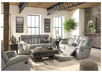 Mitchiner Reclining Loveseat with Console