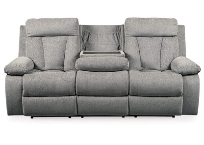Mitchiner Reclining Sofa with Drop Down Table