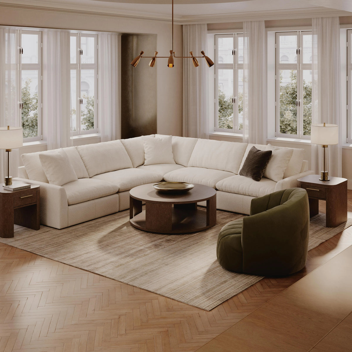 Whitehaven 5-Piece Sectional