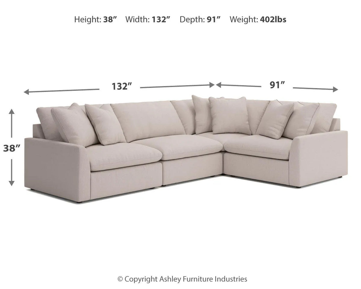 Whitehaven 4-Piece Sectional