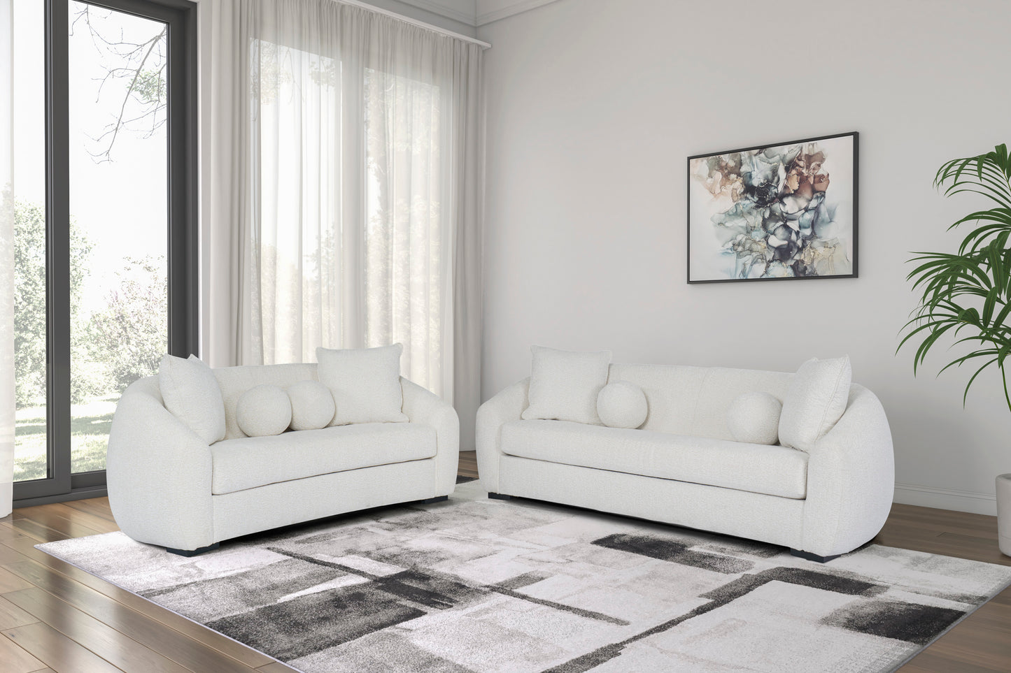 Wateron Sofa and Loveseat