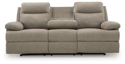 Tarrant Reclining Sofa with Drop Down Table