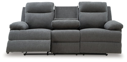Tarrant Reclining Sofa with Drop Down Table