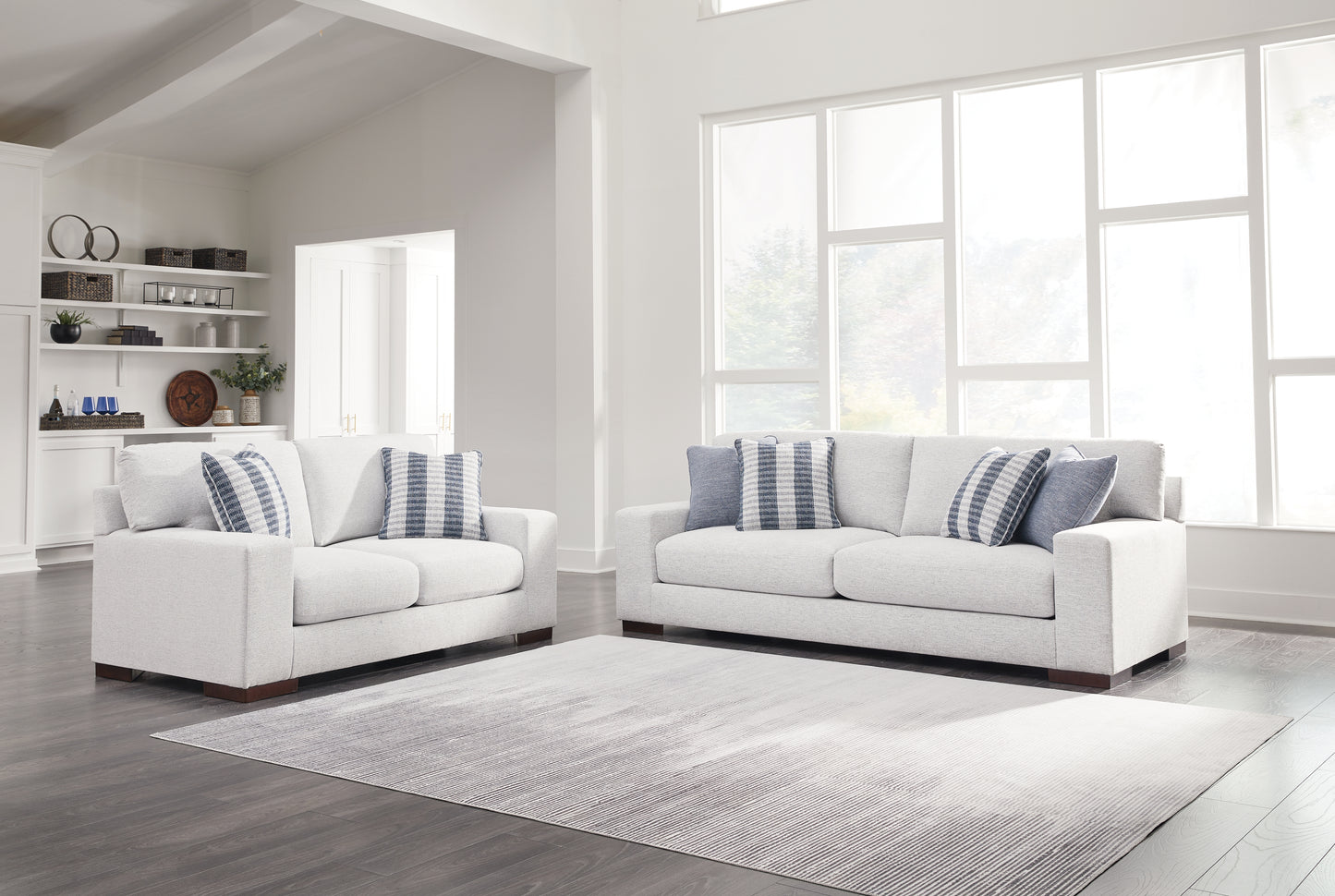 Belvoir Sofa and Loveseat