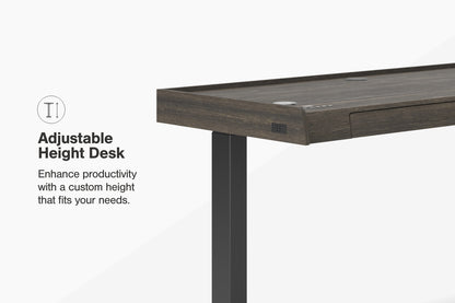 Zendex 55" Adjustable Height Desk