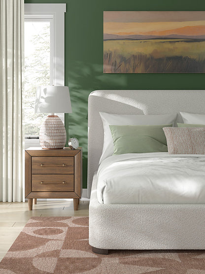 Whittgate King Upholstered Bed with Roll Slats