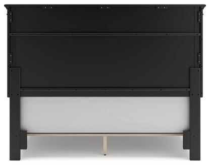 Lanolee King Panel Bed