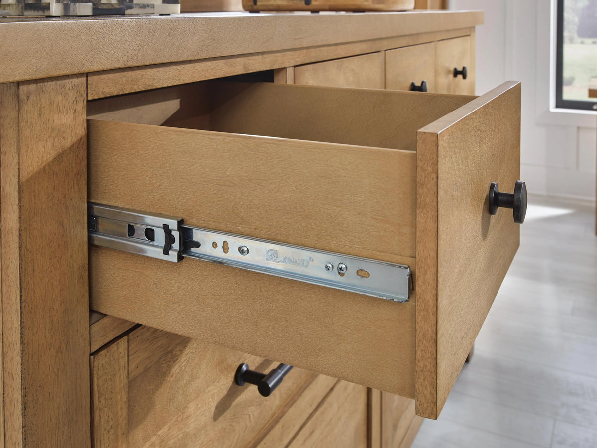 Kristiland Dresser and Mirror