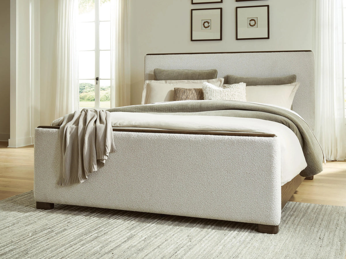 Darimore King Upholstered Panel Bed