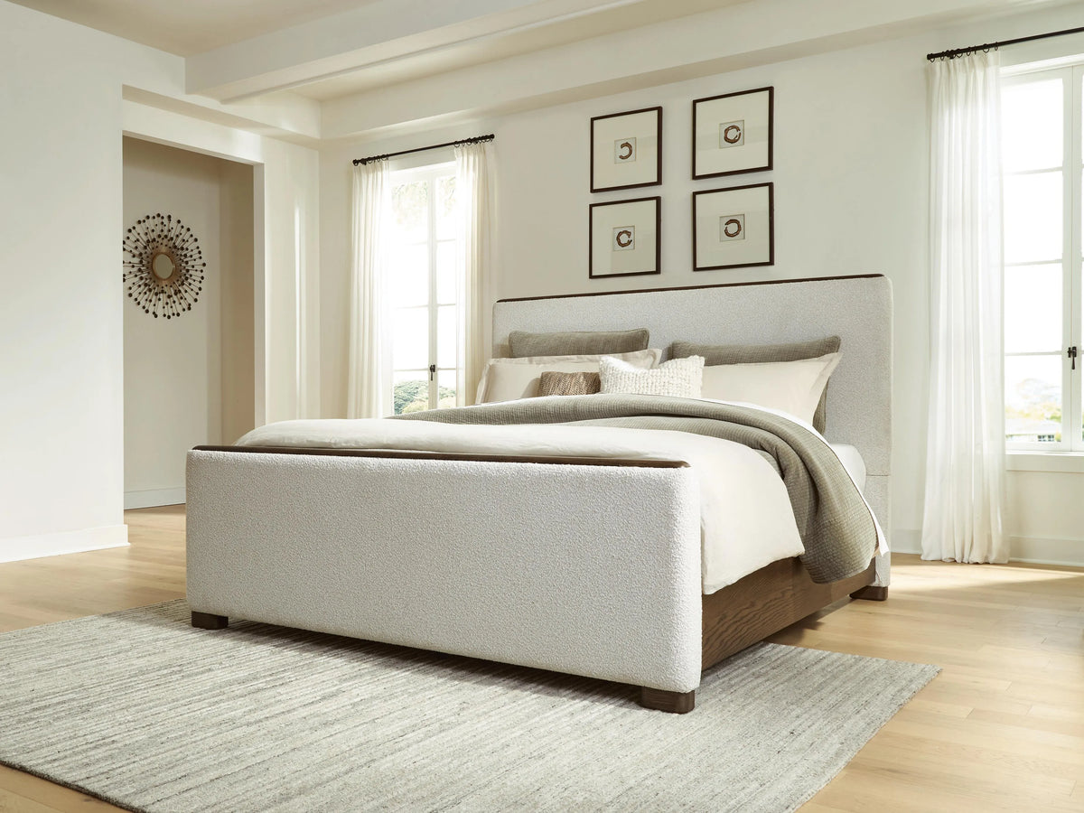 Darimore King Upholstered Panel Bed