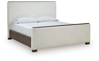Darimore Queen Upholstered Panel Bed