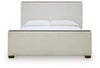 Darimore Queen Upholstered Panel Bed