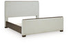 Darimore King Upholstered Panel Bed