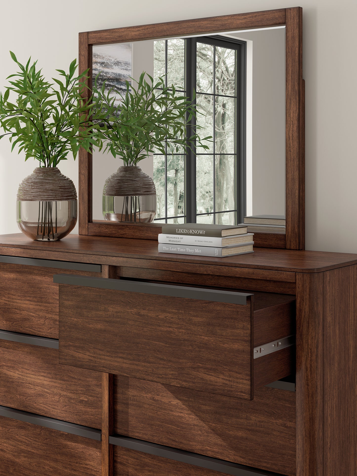 Kendamor Dresser and Mirror