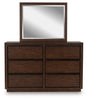 Kendamor Dresser and Mirror