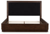 Kendamor Queen Upholstered Panel Bed