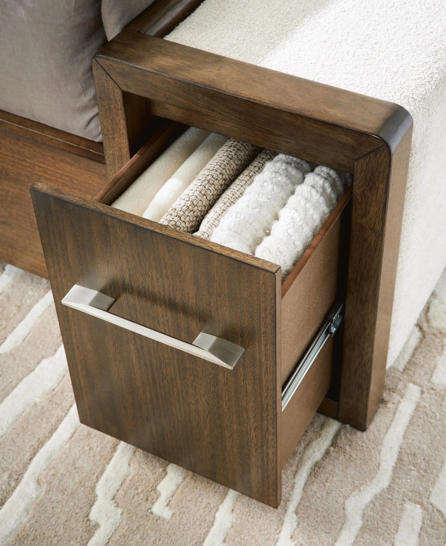 Marxmore King Upholstered Storage Bed