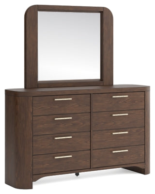 Neo Dresser and Mirror