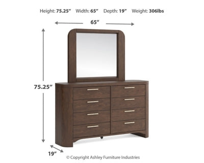 Neo Dresser and Mirror