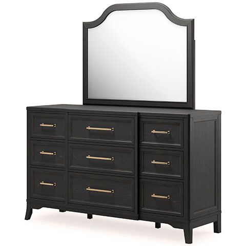 Welltern Dresser & Mirror