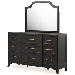Welltern Dresser & Mirror