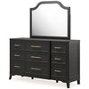 Welltern Dresser & Mirror