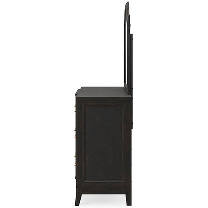 Welltern Dresser & Mirror