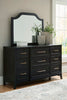 Welltern Dresser & Mirror