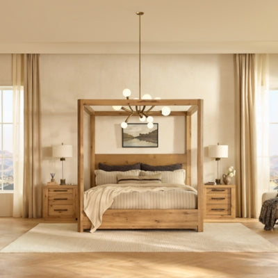 Bracken Queen Canopy Bed