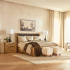 Bracken Queen Upholstered Panel Bed