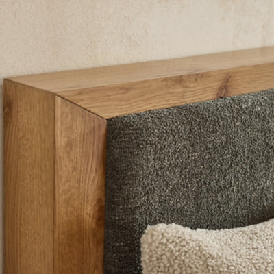 Bracken Queen Upholstered Panel Bed