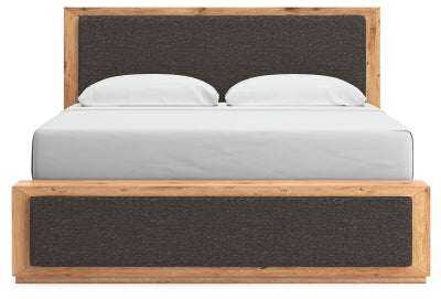 Bracken Queen Upholstered Panel Bed