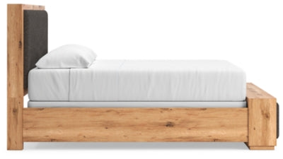 Bracken Queen Upholstered Panel Bed