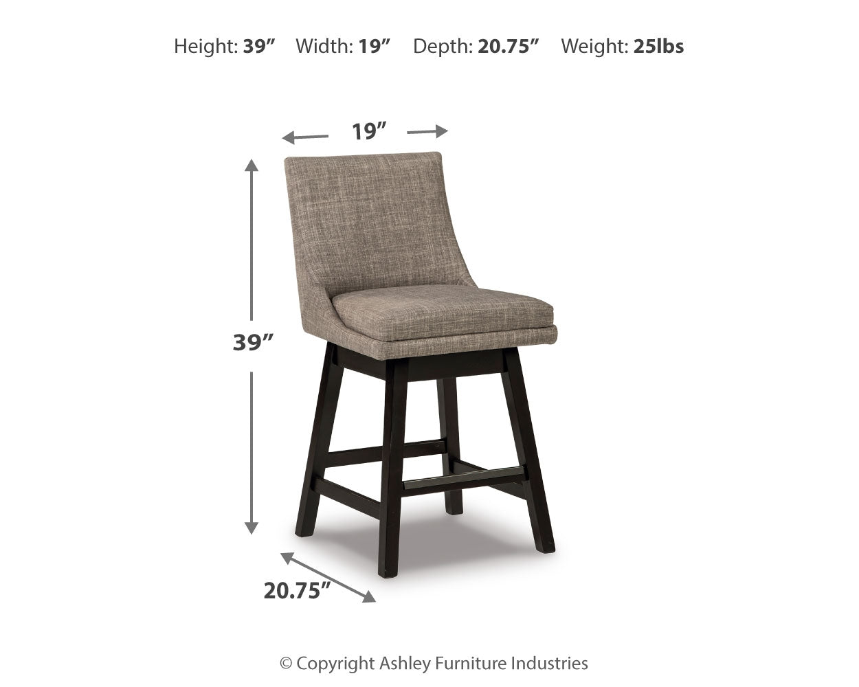 Tallenger Counter Height Bar Stool
