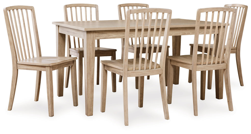 Gleanville 7-Piece Dining Package