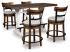 Valebeck 5-Piece Counter Height Dining Set
