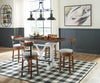 Valebeck 5-Piece Counter Height Dining Set