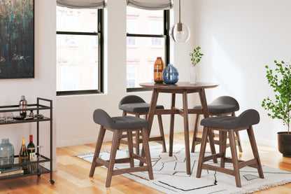 Lyncott Counter Dining Set (Set of 5)