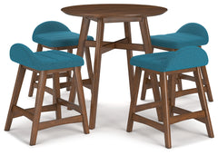 Lyncott Counter Dining Set (Set of 5)