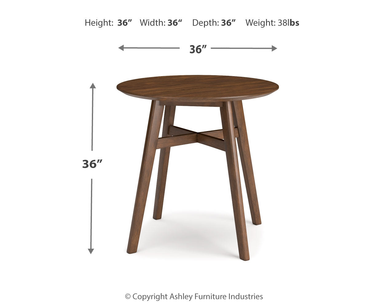 Lyncott Counter Dining Set (Set of 5)