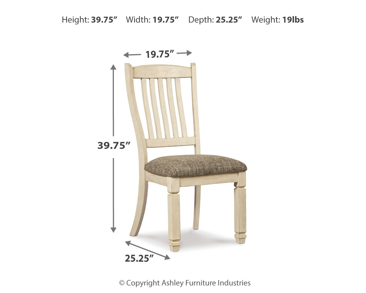 Bolanburg Dining Table and 6 Chairs
