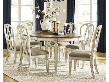 Realyn Dining Table and 6 Chairs