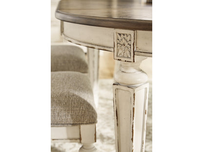 Realyn Dining Table and 6 Chairs