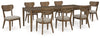 Roanhowe 9-Piece Dining Package