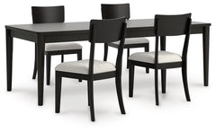Portdown Dining Table and 4 Chairs