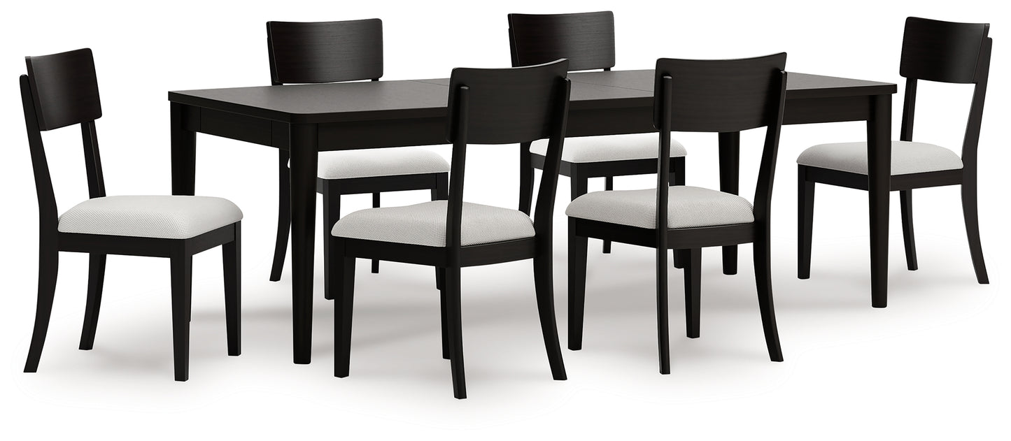 Portdown Dining Table and 6 Chairs