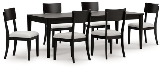 Portdown Dining Table and 6 Chairs