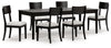 Portdown Dining Table and 6 Chairs